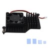 Generic ZDE Aluminum Active Cooler for Raspberry Pi 5 Armor
