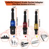 33Pcs Drill Bit Extensions Set-2 Pcs 105Right Angle Bit, Universal