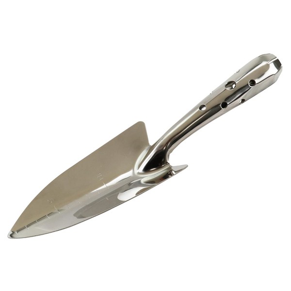 Senkichi All Stainless Steel Scoop, Rust Resistant, Approx. 11.4 inches (290 mm), Thin, Portable Type