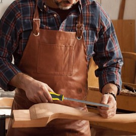 File for Metal | Professional Rasp Hand File - Ergonomic Grip Woodworking Files, Wood Rasp, Square File for Filing, Trimming & Polishing