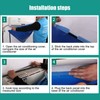 Air Conditioning Cleaning Cover Waterproof Leak Proof Thicken Double Layer
