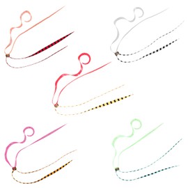 IRODORI Sea Bream Mule Necktie, Tie Lava Type: Straight & Curly, Thickness: 0.02 inches (0.5 mm) (5 Colors x 5 Each Piece)