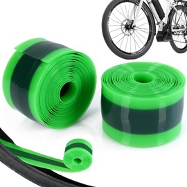 Pack of 2 Bicycle Tyre Liner, Bicycle Tyre Insert, Puncture Protection Tape, Bicycle Tyre Tube Protector, TPU Inner Tube for Mountain Bike, Road Bikes, Compatible with Bicycle Inner Tube 20/24/26/27.5