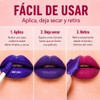 Labial Desprendible Mate Impermeable Larga Duración No Manch