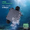 3 Way Electrical Junction Box, La Vane IP68 Waterproof 3