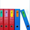 1176 Pack Rectangular Coloured Stickers Labels,12 Colours Rainbow Sticky Label,4cm