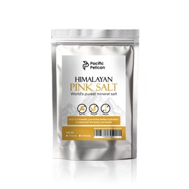 Pacific Pelican Himalayan Pink Salt, Coarse Grain, For Bath and Kitchen - Soothing Mineral Soak & Gourmet Cooking Salt (5 Lb)