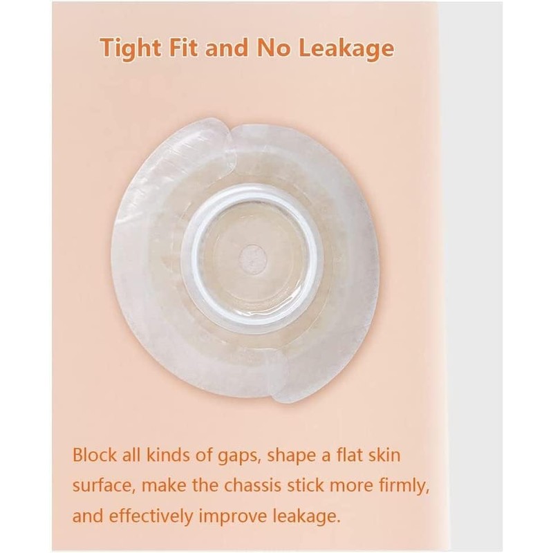 Pack of 20 Stoma Barrier Ring Elastic Barrier Strips for
