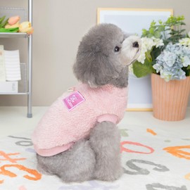 CareCooo Dog Jumper Small Dogs Pink - Soft, Warm & Durable, Easy to Put on, Washable (Pink, XL)