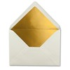 NEUSER PAPIER 75x envelopes B6 with gold lining 12.5 x