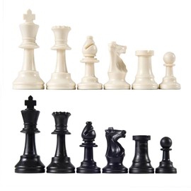 Wholesale Chess Basic Club Complete Chess Set with Scorebook and Clock (Black)