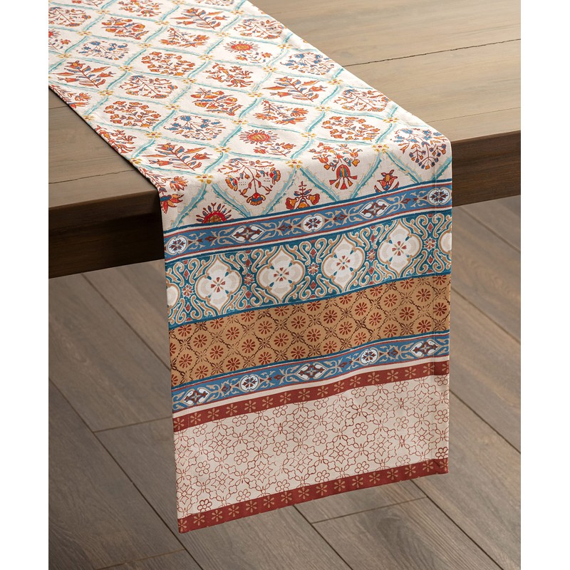 Maison d' Hermine Romane 100% Cotton Table Runner Farmhouse Tabletop