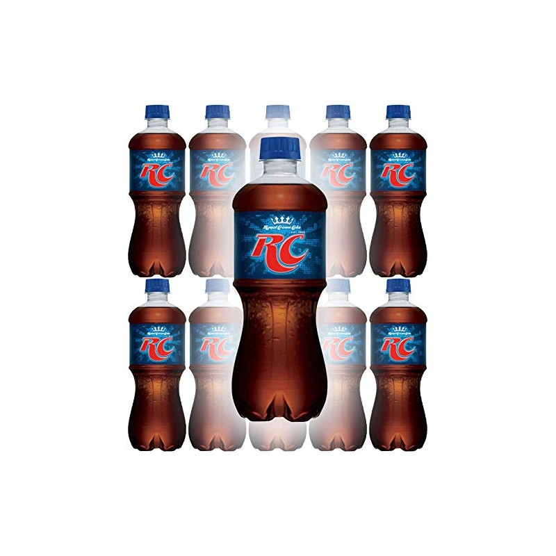 Royal Crown Cola Soda, 20oz Bottle (Pack of 10, Total