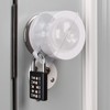 TEMEILI Door Knob Lock Cover ，Without Drilling Doorknob Lock，from Outside