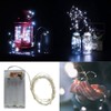 BXROIU 2 x20LEDs Fairy Lights Battery Operated, Silver Wire 2