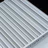 Fits 10x4 Duct Opening Aluminum 3-Way Adjustable Air Supply Grille