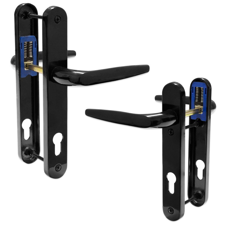 UPVC Door Handle Trojan Sparta 92PZ Sprung Double Glazing Pair
