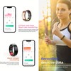 Smart Health Rings for Women Men,Fitness Monitor with Blood Oxygen,Heart