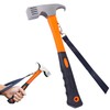 Camping Hammer with Tent Stake Remove, 12 inch Outdoor Multifunction