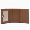 Hazzys (광주신세계)25SS브라운 이니셜패턴 가죽 반지갑 HIWA5E870W1 (Gwangju Shinsegae) 25SS Brown