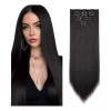 Felendy Extensiones De Cabello Con Clip, 7 Piezas, Cabeza Completa,