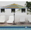 ontheway 10FT Patio Umbrella Enhanced Replacement Canopy Market Table 8