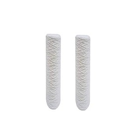 CFS – 2 Pack String Wound Sediment Water Filter Cartridges Compatible with CW-F-D Models – Remove Bad Taste & Odor – Whole House Replacement Water Filter Cartridge, 10 Micron - 10 x 2.5" Inch, White