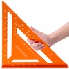 Carpenter Square 12 Inch, Matework Rafter Square for Angle Drawing