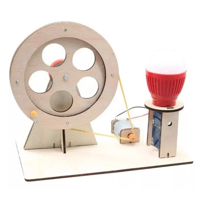 TO Kit Educativo Generador De Energía Para Armar Madera Diy