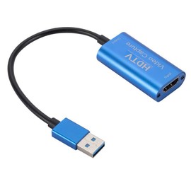 Ultra-High-Definition HDMI to USB3.0 Video Capture Card - Supports 4K/1080P 60fps Recording, Seamless Live Game Streaming, Broad Compatibility for Windows, Linux, MacOS