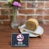 3pcs No Smoking Tabletop Sign | Size: 74x52mm | Made
