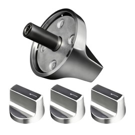 4 Pcs Whirlpool Stove Knobs Replacement W11517334