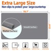 Warome Silicone Mat,78.7”x 23.6” Heat Resistant Mats for Countertop,Extra Large