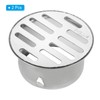 PATIKIL Gutter Guard, 2 Pack 304 Stainless Steel Downspout Strainer,