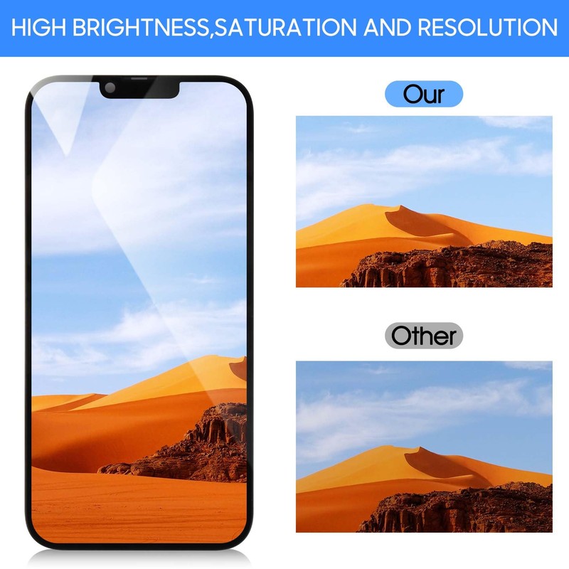 A-MIND Screen for iPhone 13 Pro Max Screen Replacement Kit