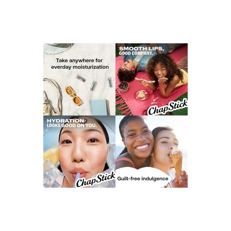 ChapStick- Paquete de cuidado de labios bálsamo labial Ice Cream
