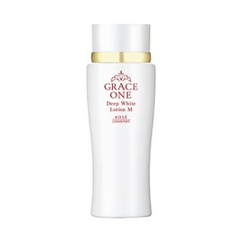 Kose Grace One Medicated Whitening Deep White Lotion (Moist Toner), 6.1 fl oz (180 ml)