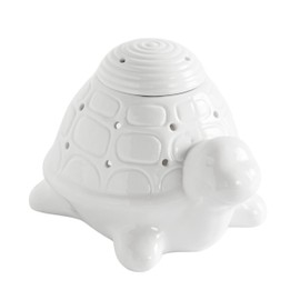 Bruciatore profumato Ceramy Franklin - Bruciatore fondente profumato - Oggetto artigianato contemporaneo - Aromaterapia facile - Interni moderni profumati -Statue Tartaruga Carignon - 45 ml - H 11,5