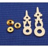 JSORM Plastic Cuckoo Clock Hands Replacement Parts Kit Fits Regula