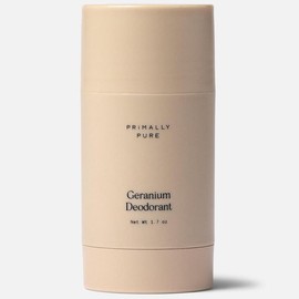 Primally Pure Deodorant with All-Natural Organic Tallow and Non-Toxic Ingredients for Odor Control and Skin Health:_Geranium