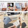 2 Sets Upgrade Computer Wrist Elbow Pad, DILIBRA Portable Memory