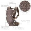 Infantino Flip 4-in-1 Convertible Baby Carrier, Adjustable, Ergonomic Babywearing, Registry
