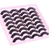 Russian Strip Lashes Natural Look False Eyelashes Fluffy D Curl