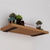 NEODROP 12 Pack 6 Inch Floating Shelf Brackets, Heavy Duty