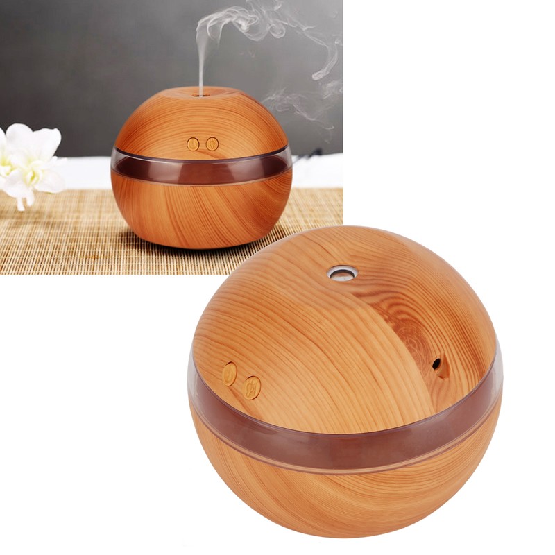 Air Humidifier Aromatherapy Diffuser with LED RGB Night Light for