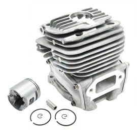 Saihisday 581476102 51mm Cylinder with Piston Ring, Cylinder Piston Assembly Replacement for Husqvarna Power Cutter Saw K760 II K760 Active II K770 Replaces 581476102 581476103