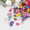 TVINLIK TVINLIK 350 PCS Multicolor Cotton Hair Ties, Small Baby