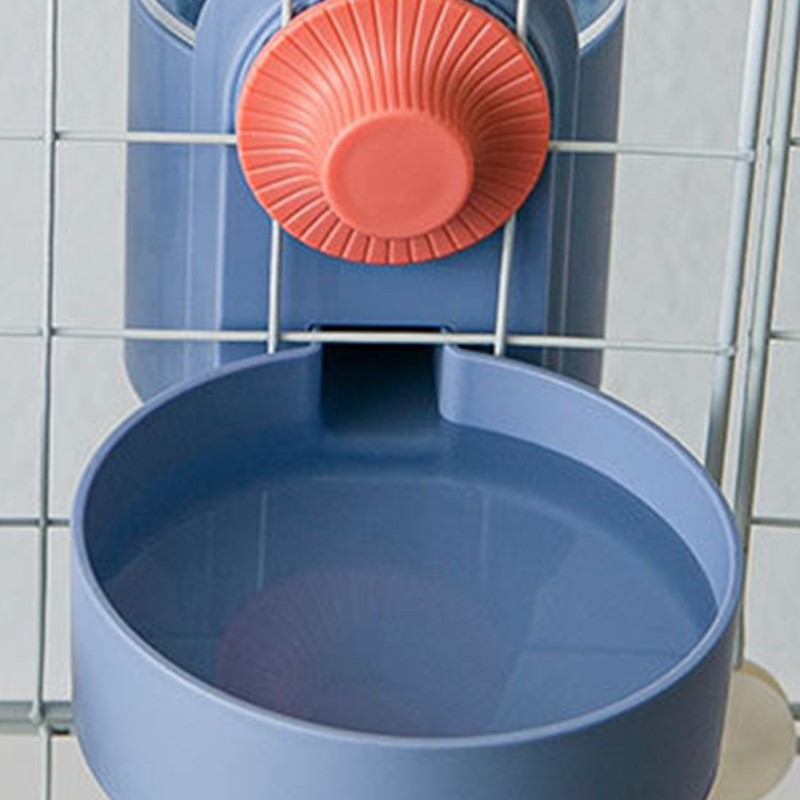 Pet Cage Suspended Food Water Dispenser Hanging Automatic Pet Water