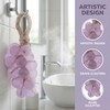 Lekgavd Grape Soap on a Rope, Grape Cluster Shaped Hand
