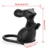 SUMTree 2pcs Cast Iron Little Cute Mouse Ornament Decorative Desktop